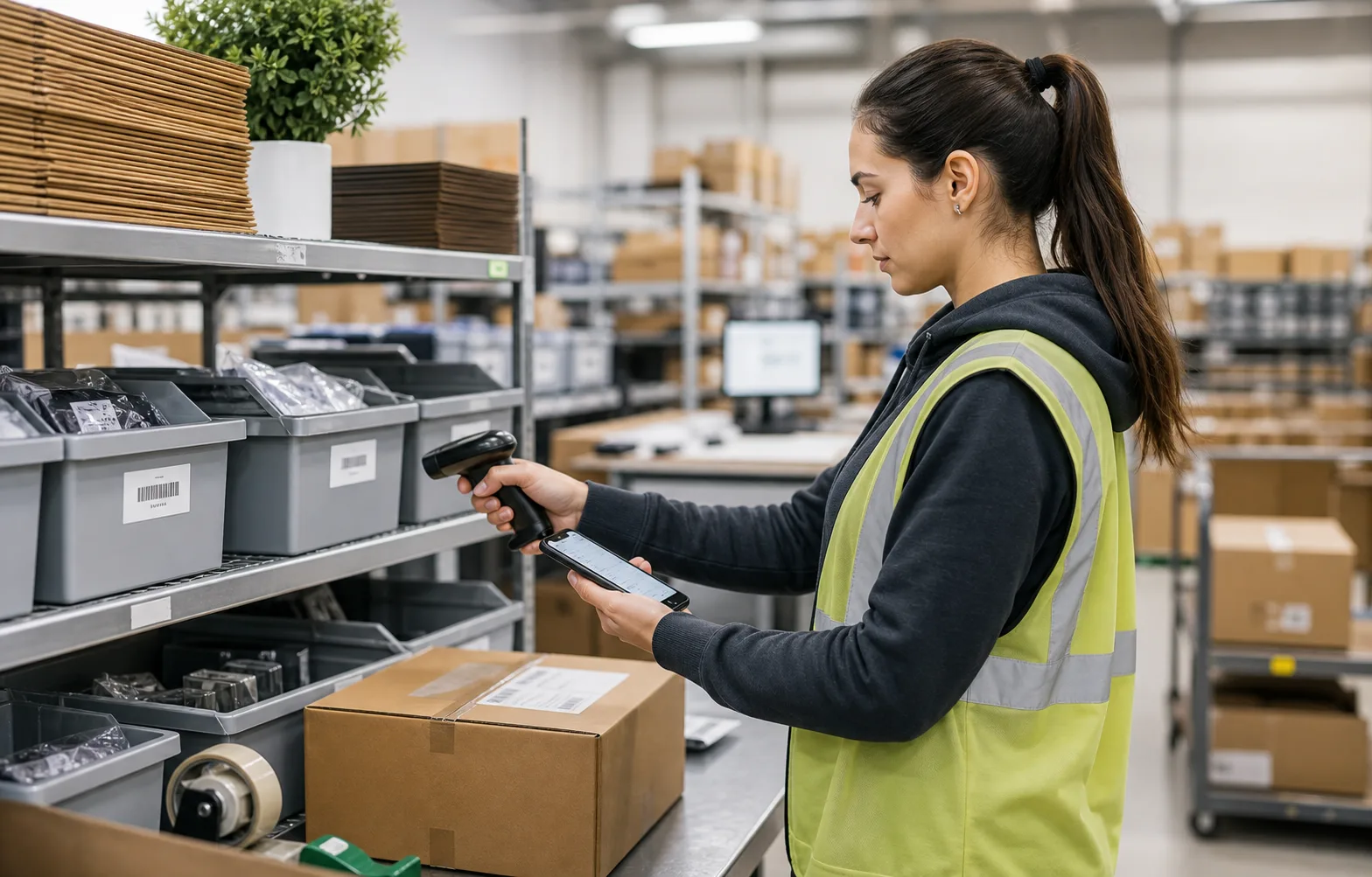 Flux de scan d’inventaire pour Application d’inventaire e-commerce