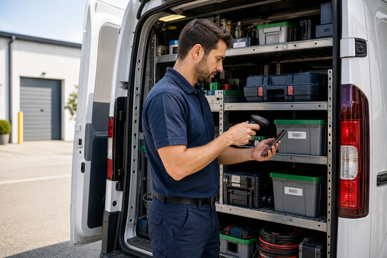 Flux d’inventaire pour Application d’inventaire pour service terrain
