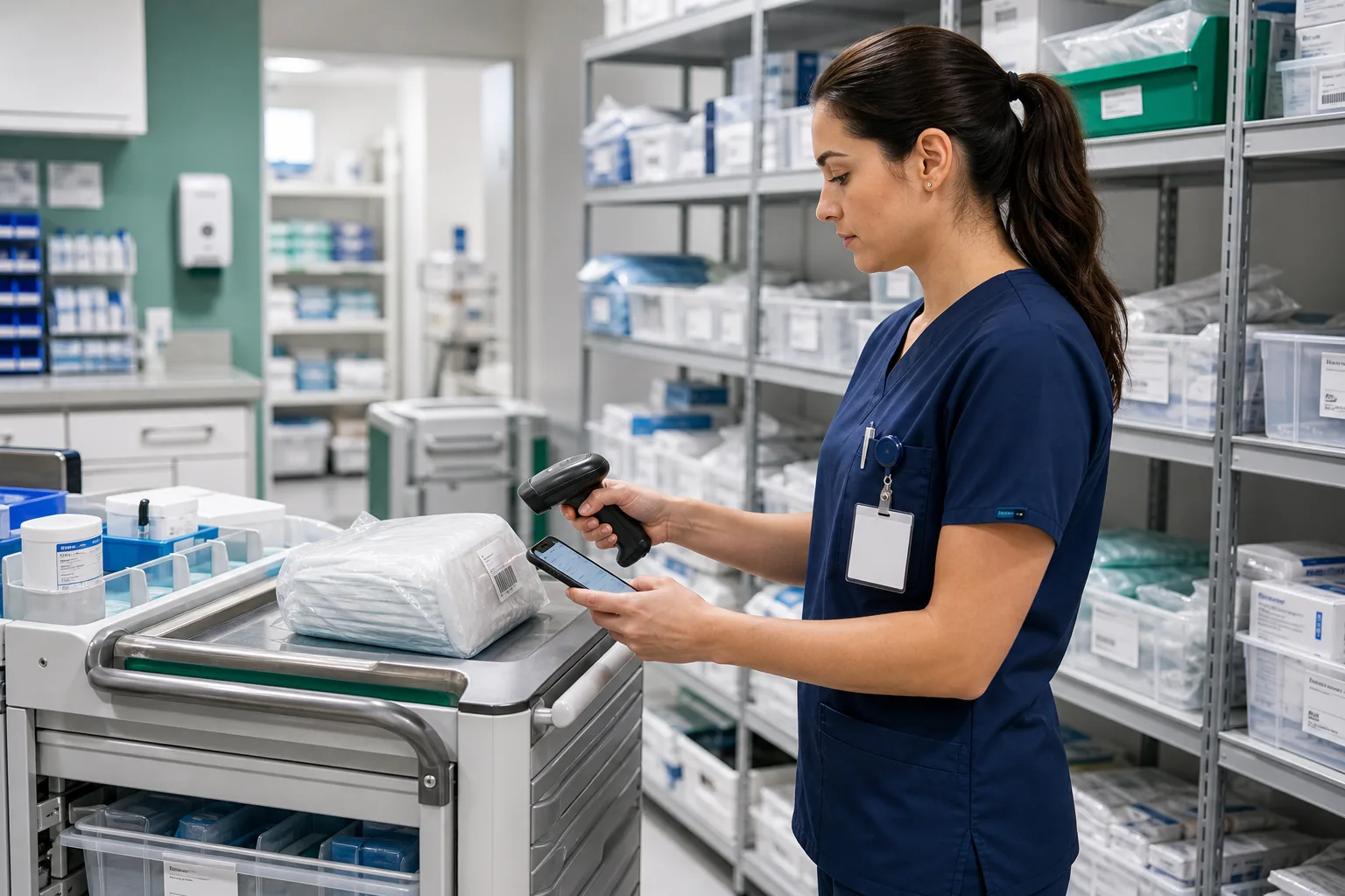 Flux d’inventaire pour Application d’inventaire pour santé