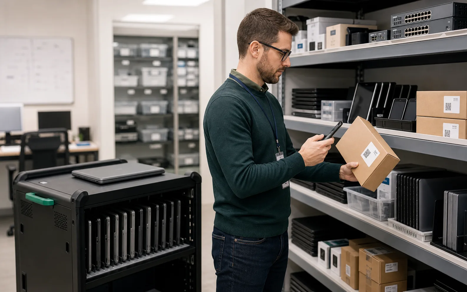 Flux d’inventaire pour Application d’inventaire des actifs IT