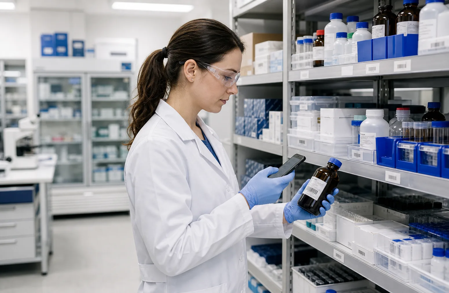Flux d’inventaire pour Application d’inventaire pour laboratoire