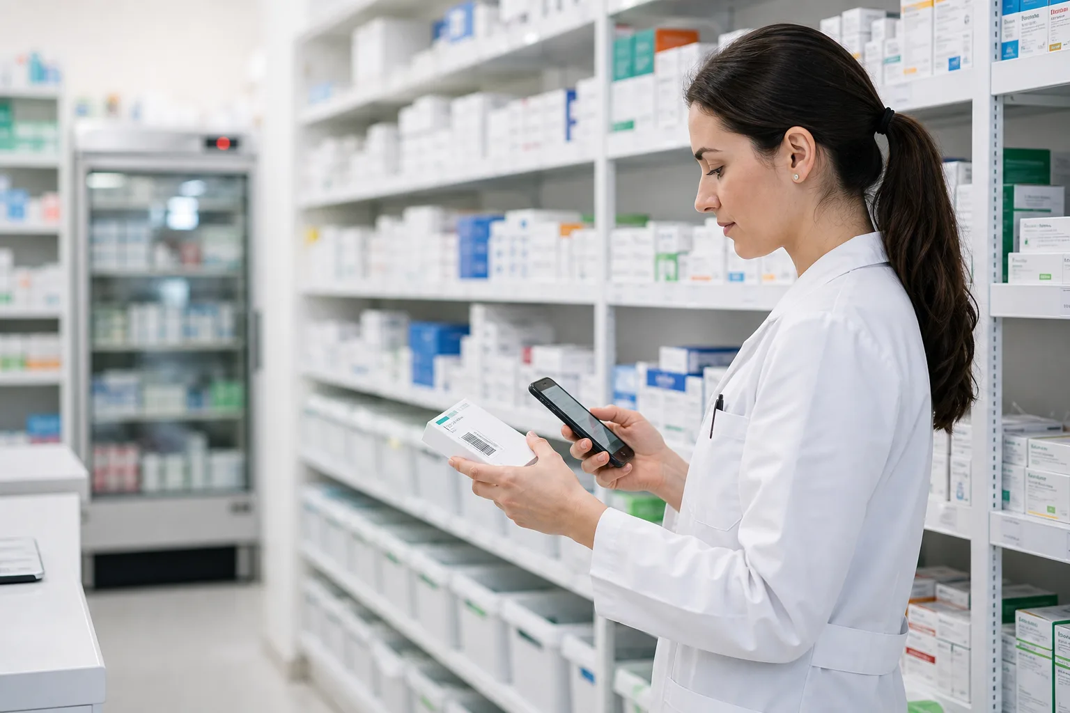 Flux de scan d’inventaire pour Application d’inventaire pour pharmacie