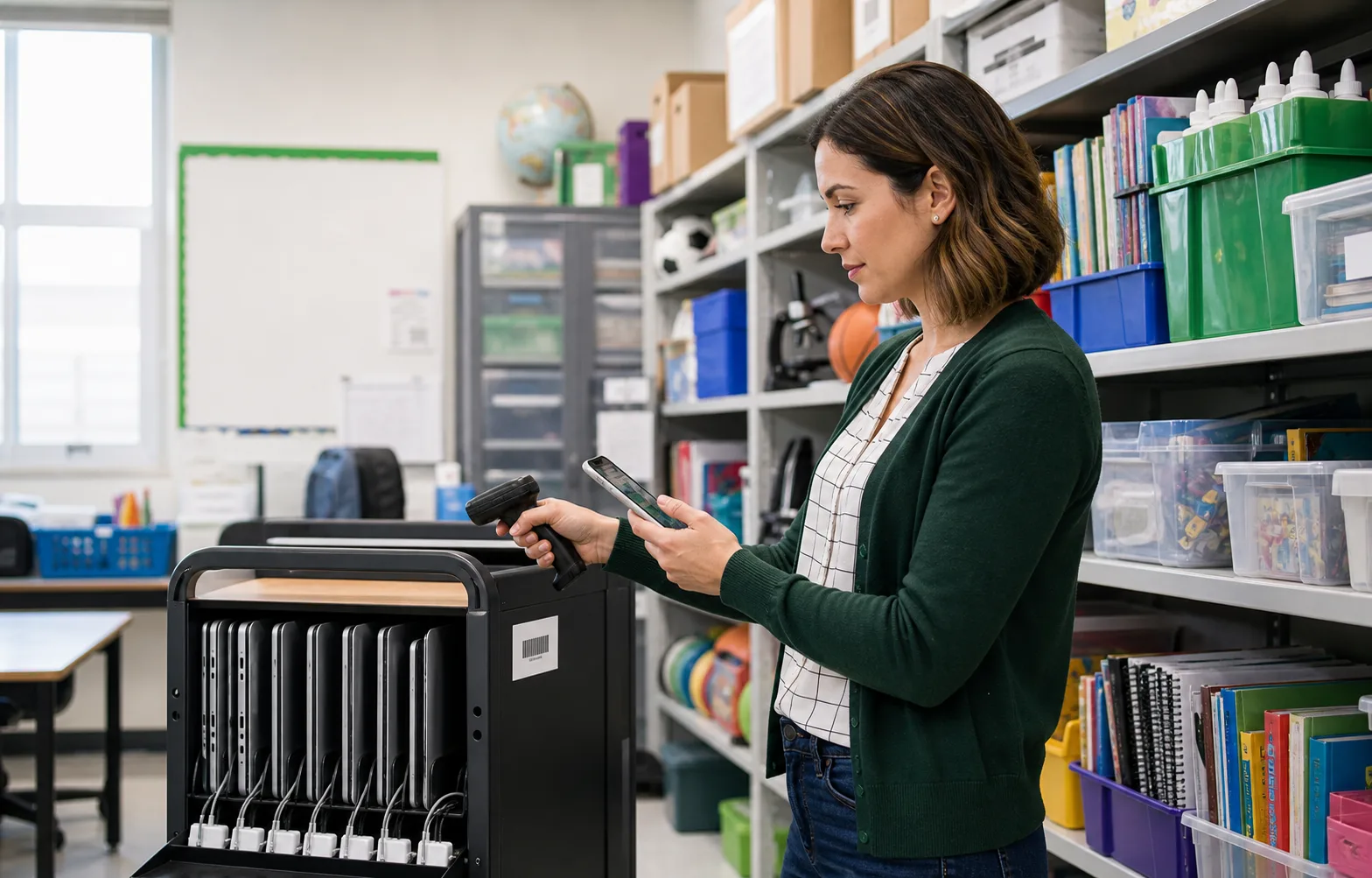 Flux d’inventaire pour Application d’inventaire pour écoles